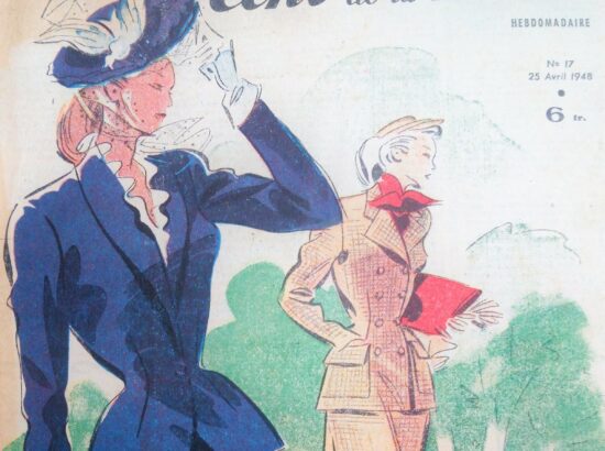 Le Petit Echo de la Mode Avril 1948 en intégralité ! Couture , tricot , crochet broderie …
