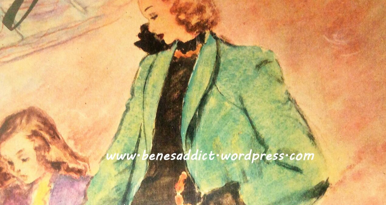 Revue Vintage « Je m’habille » de 1947 en intégralité avec Patrons de Couture , tricot …