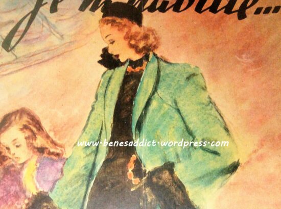 Revue Vintage « Je m’habille » de 1947 en intégralité avec Patrons de Couture , tricot …