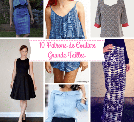 10 Patrons De Couture Gratuits Grandes Tailles Femmes !!!