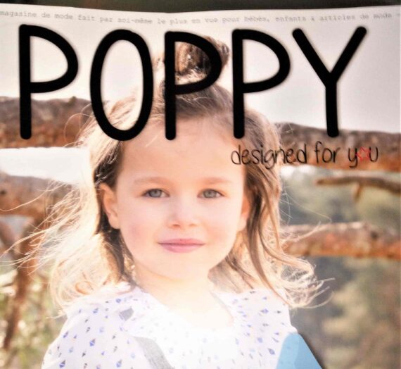 Revue "Poppy" n° 9 "Automne/ Hiver" Couture Pour Enfants , pour bien préparer la Rentrée des Classes