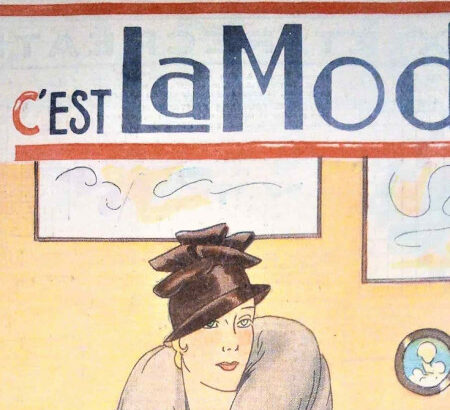 Revue Vintage "C’est La Mode" Octobre 1933! Avec patrons tricot, crochet, recettes de cuisine ! Et bien sûr la Mode des années 30 !
