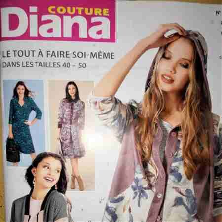 "Couture Diana n°96" Une mode d’automne chic et décontractée du 40 au 50!!