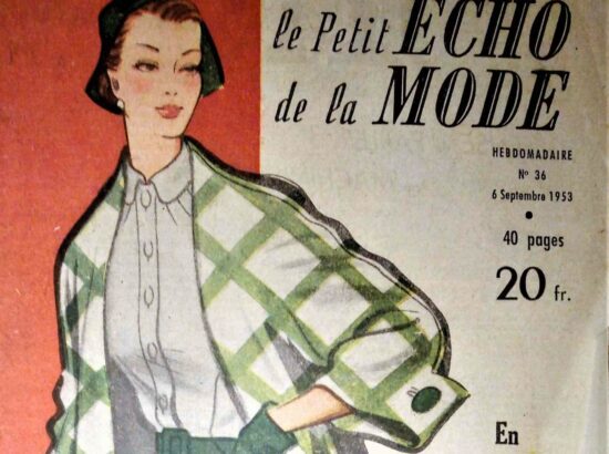 Revue Vintage « Le Petit Echo de la Mode » 1953  Patrons GRATUITS!