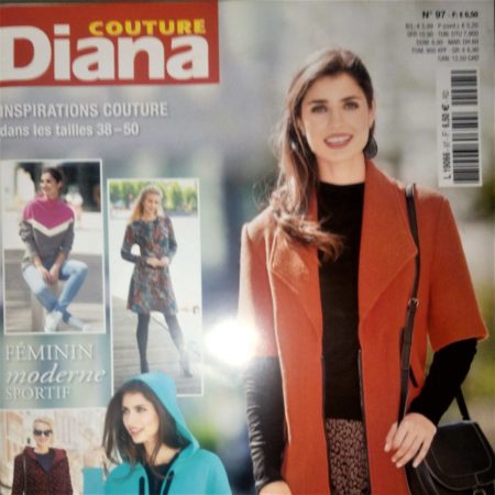 « Couture Diana n°97 » Un très bon numéro Féminin, Moderne et sportif!