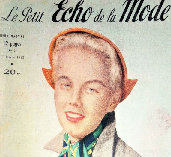 Patrons gratuits « Le Petit Echo de la Mode » 1953 Morceaux choisis