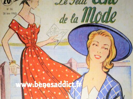 « Le Petit Echo de La Mode Juin 1953 » Patrons Gratuits!