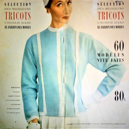 60 Modèles Tricot, Crochet de 1953 GRATUITS « Le jardin des Modes »