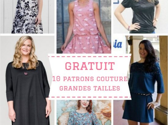 GRATUIT 10 Patrons Femme GRANDES TAILLES!!!