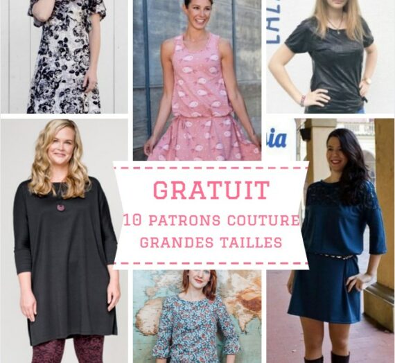 GRATUIT 10 Patrons Femme GRANDES TAILLES!!!