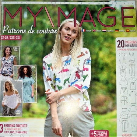 « My Image n° 16 Patrons de couture » Du 32 au 52 + 3 patrons GRATUITS