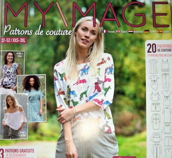 « My Image n° 16 Patrons de couture » Du 32 au 52 + 3 patrons GRATUITS