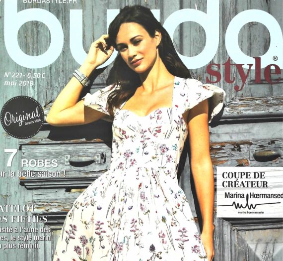« Burda Style n°221 Mai 2018 » UN des MEILLEURS numéro à ce jour!