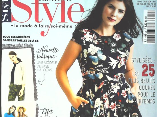 « Fashion Style n°20 » Un très bon numéro ÉLÉGANT pour le printemps!