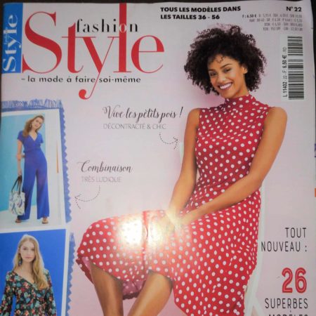 « Fashion Style n°22 » Un SUPER numéro orienté Couture Facile et ou Rapide TOUS les patrons du 36 au 56!