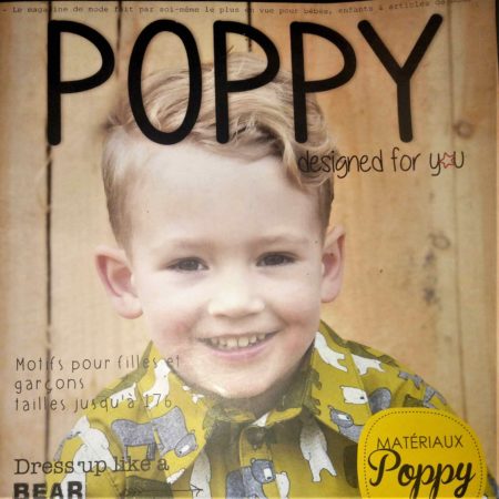 « Poppy n°11 » Revue COUTURE pour Enfants et Adolescents jusqu’au 176 cm!
