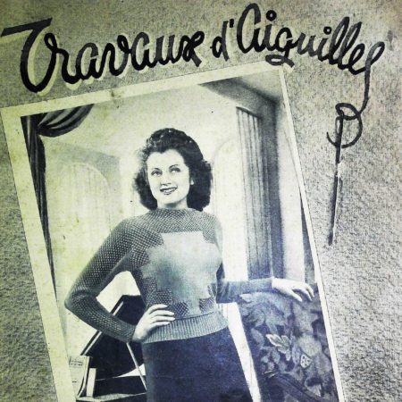 « Travaux d’Aiguilles 1948 » avec 60 modèles GRATUITS, tricot, couture, loisirs créatifs