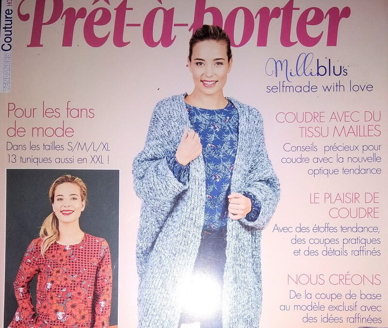 «Prêt-à-Porter Milliblu’s» Revue couture jusqu’au XXL/ 52-54 + 1 Patron GRATUIT à télécharger!