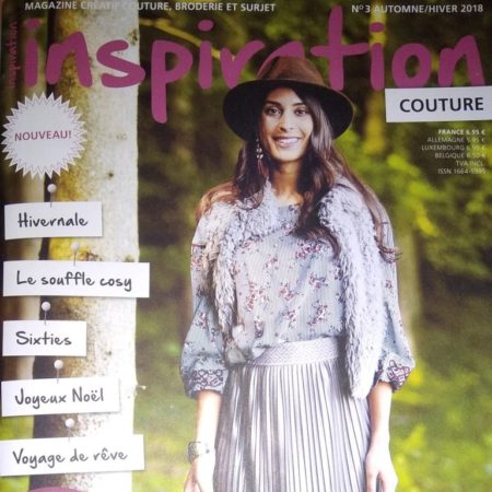 « Inspiration Couture n°3 » Un numéro EXTRA avec Mode Femme, Déco et Accessoires à coudre!
