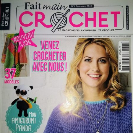 Nouvelle revue « Fait Main Crochet » n°1, un SUPER numéro très COMPLET!