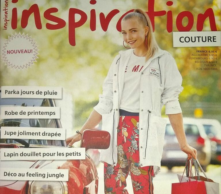 « Inspiration Couture n°1/2019 » Un SUPER numéro avec Mode et Accessoires, Déco à coudre!