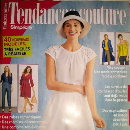 « Tendances Couture Simplicity n°32 » Avec 40 modèles Faciles à Coudre!