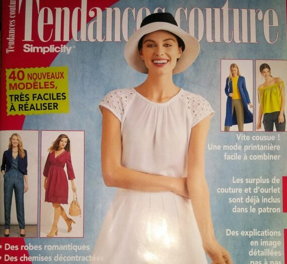 « Tendances Couture Simplicity n°32 » Avec 40 modèles Faciles à Coudre!