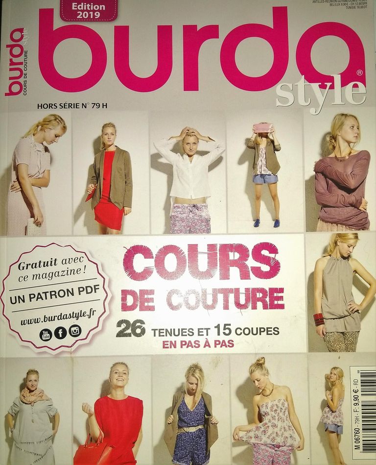 Pantalon confortable  Cours de couture n°6 - Burda Style HS