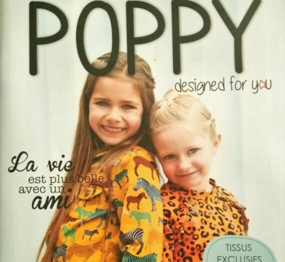 Couture Enfant avec « Poppy n°13 » Super Revue pour ENFANTS et ADOS jusqu’au 176 cm!