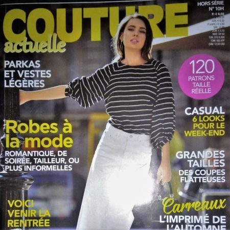 Mode Jeune avec « Couture Actuelle n°10H » 40 patrons à coudre dont 12 manteaux!