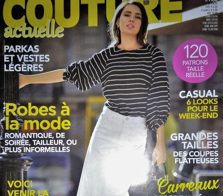 Mode Jeune avec « Couture Actuelle n°10H » 40 patrons à coudre dont 12 manteaux!