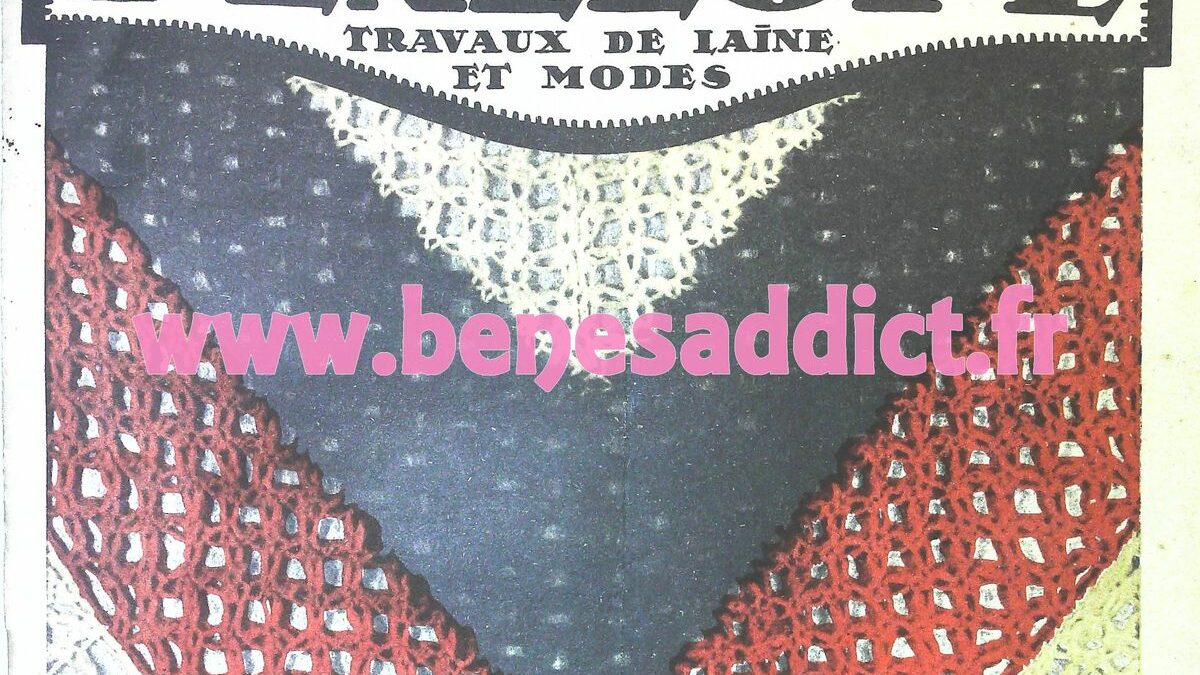« Pénélope Travaux de Laines et deMode » avec 40 SUPERBES Patrons GRATUITS 30’s Vintage!
