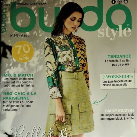 Belles avec Burda Style n°242 SUPER Édition Spéciale pour les 70 ans de la revue!
