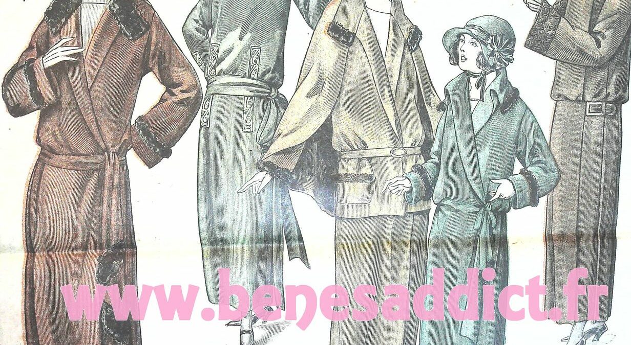 Premier Article Vintagerie (1923) avec 30 modèles GRATUITS, Tricot, Crochet, Couture, loisirs créatifs