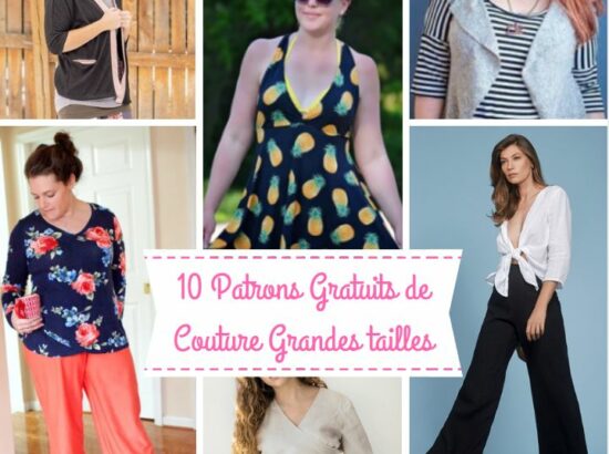 Occupation Couture avec 10 Superbes patrons GRATUITS Grandes Tailles!