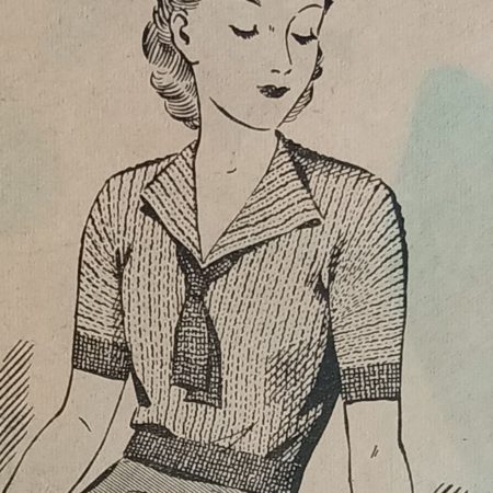 La vie en 1939 avec 50 patrons gratuits couture, modiste, tricot, crochet, broderie, recette astuces