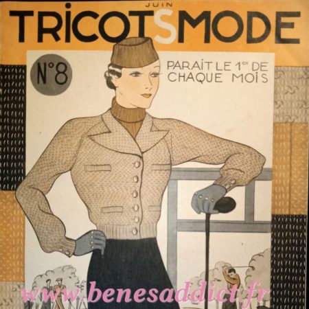 Jeux de laine avec 36 modèles GRATUITS Tricot Mode années 30