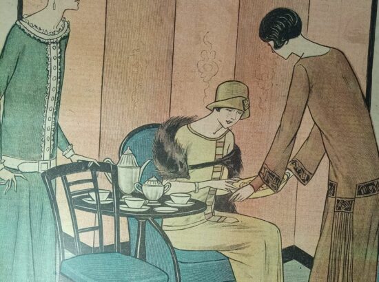 Tranches de vie de 1925! Avec de nombreux PATRONS GRATUITS, couture, tricot, crochet, cuisine….