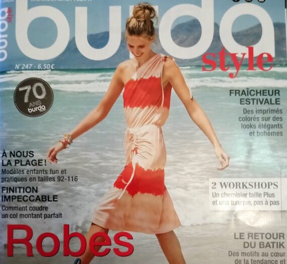 Robes Adorées à Coudre pour l’Eté « Burda Style n°247 » et Un SUPERBE modèle Rétro!
