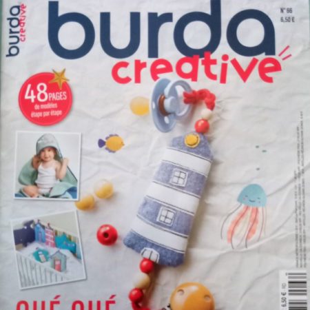 Bébé Matelot « Burda Créative n°66 » Avec 20 SUPERBES Accessoires et Jouets Marins à coudre