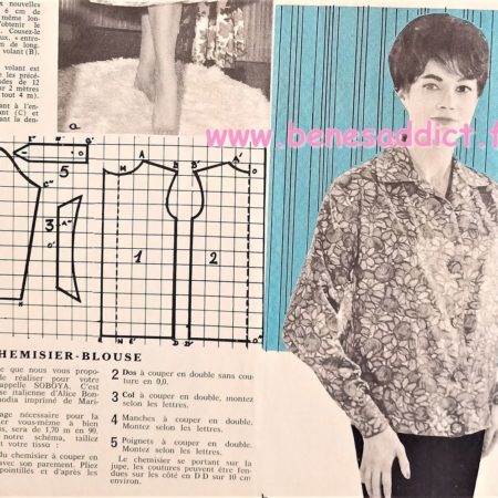 Vintage Folie des Années 50 Patrons/Modèles GRATUITS couture, tricot…