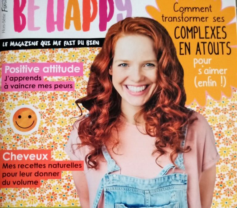 Be Happy, Positive attitude, Magazine apaisant, boostant et encourageant + DIY