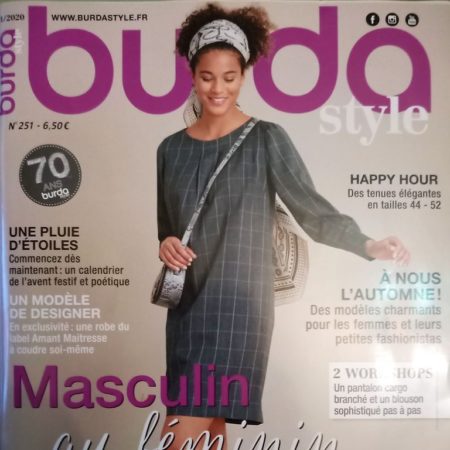 Masculin au Féminin avec Burda Style n°251 à Nous l’Automne!