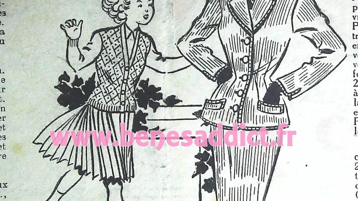 Plaisir Vintage avec 70 patrons GRATUIT 50’s tricot, couture, crochet, broderie