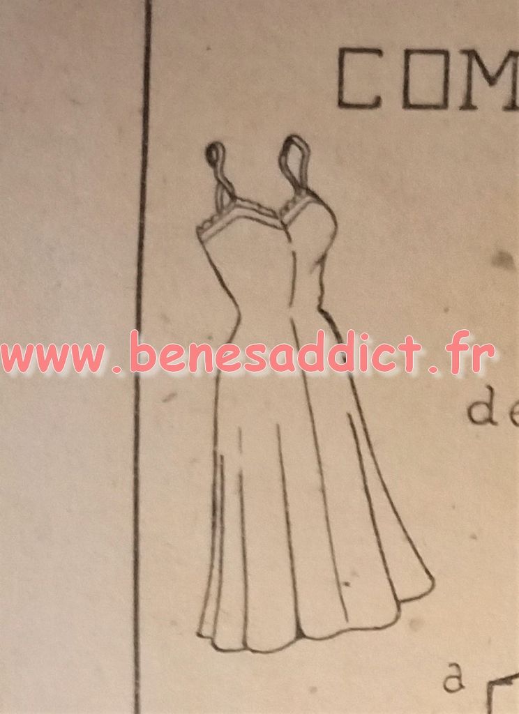 Livre de Coupe 1945 GRATUIT Avec de nombreux patrons couture Layette et Lingerie Femme!