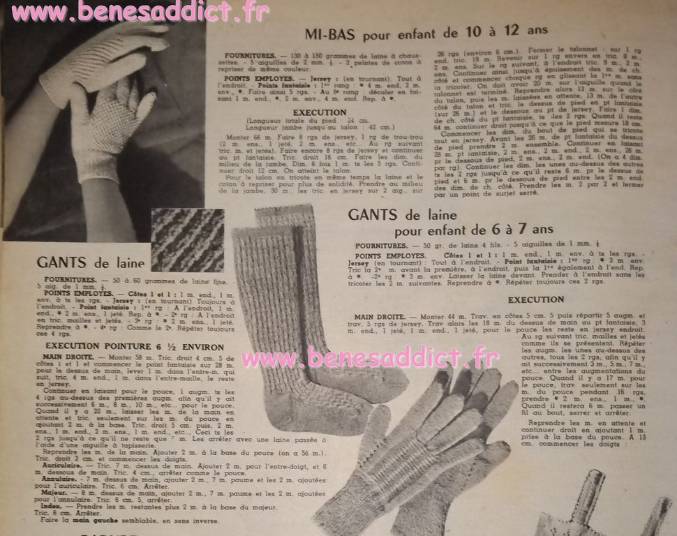 "Vintage Lovers" 40 SUPERBES Modèles Tricots Des Années 40!