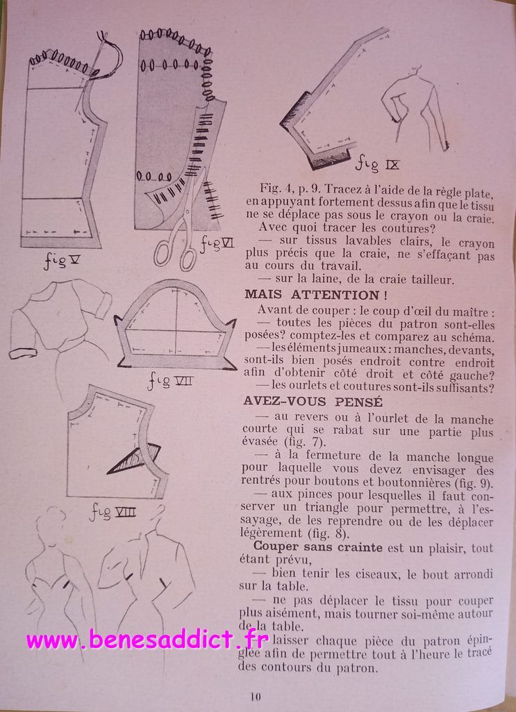 Je serai Couturière1952 Conseils de Coupe et de Couture par Modes et Travaux!