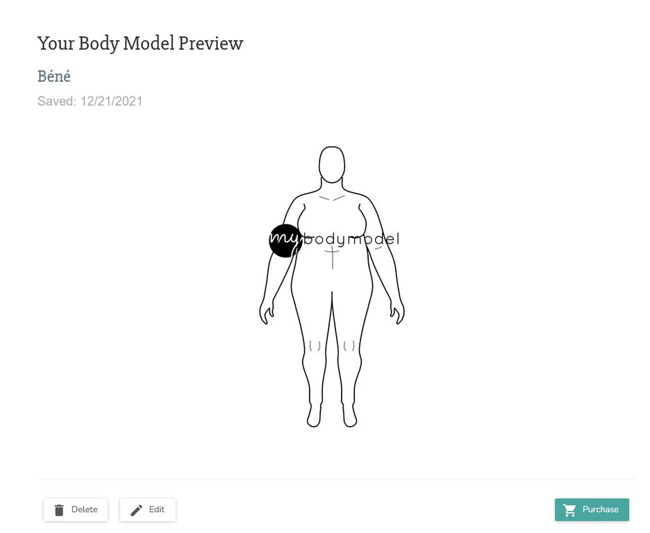 Mannequin sur Mesure à Imprimer pour Tous les Projets Couture  MyBodyModel
