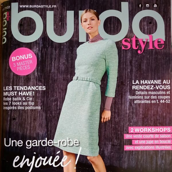 Garde-robe à Coudre avec « Burda Style 03/2022 » Pour Petit Garçon, Femme en Petites et Grandes Tailles