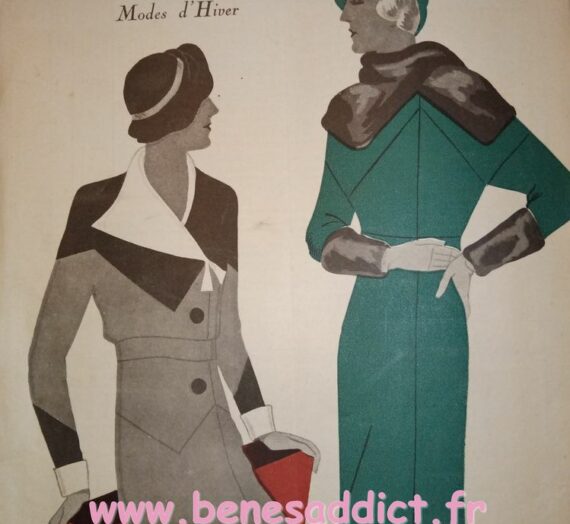 La Femme Chez Elle, 1932, Tricot, Couture, Crochet, Cuisine, Leçons de Vies…